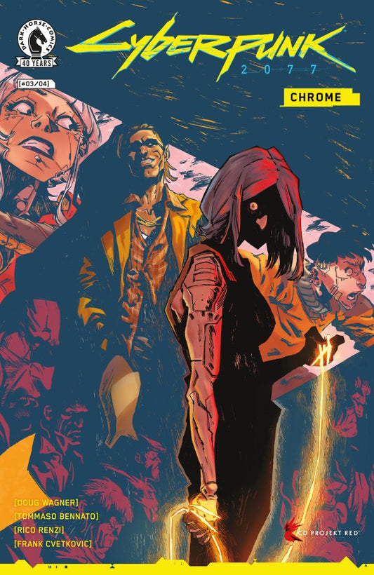 CYBERPUNK 2077 : CHROME #3 CVR A TOMMASSO BENNATO