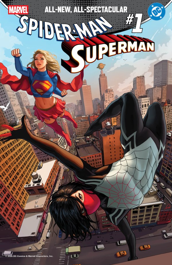 MARVEL/DC: SPIDER-MAN/SUPERMAN #1 IVAN TALAVERA VAR