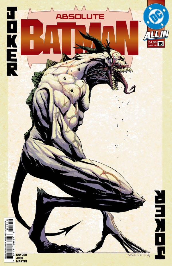 ABSOLUTE BATMAN #15 Second Printing Cvr A Nick Dragotta