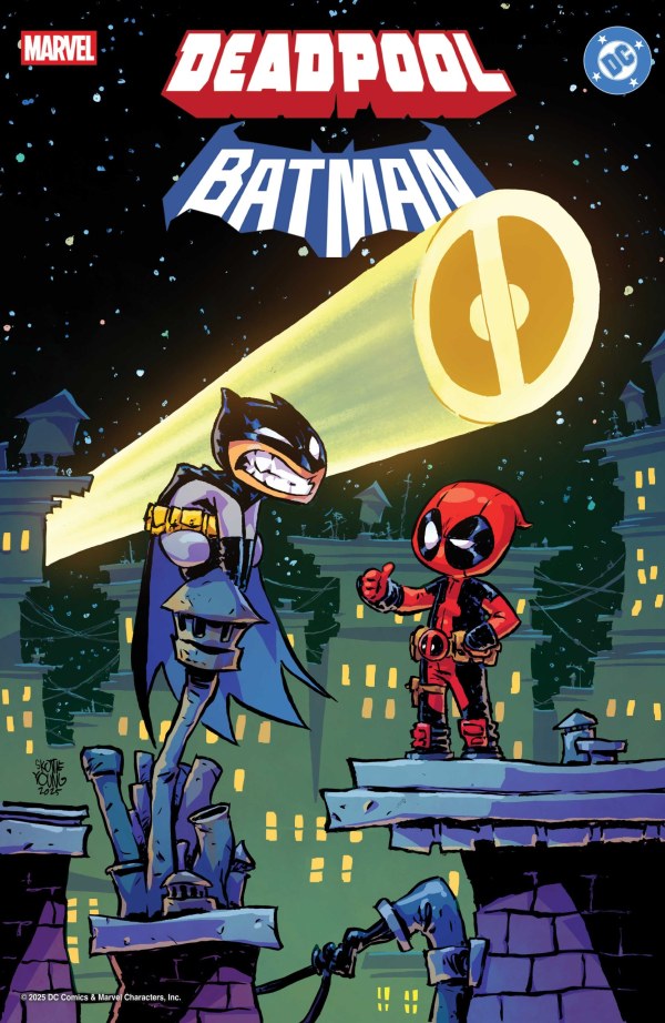 MARVEL/DC: DEADPOOL/BATMAN #1 SKOTTIE YOUNG VAR