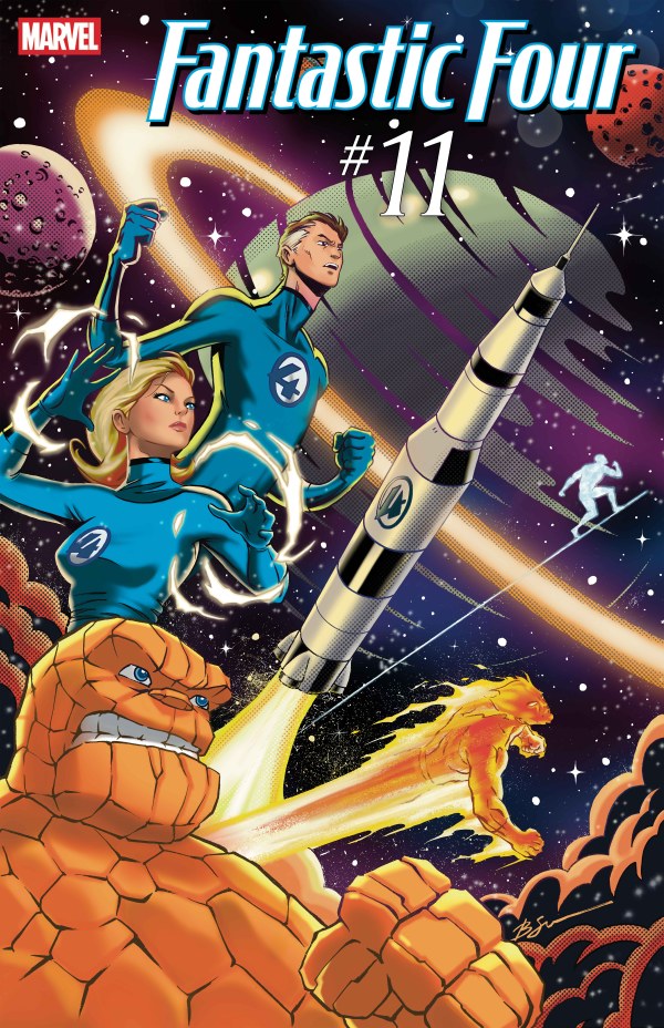 FANTASTIC FOUR #11 BEN SU FOIL VAR