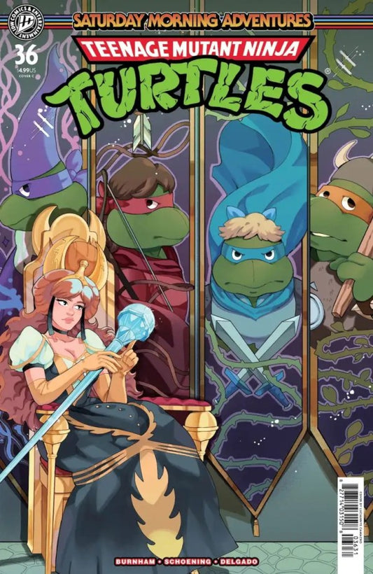 TEENAGE MUTANT NINJA TURTLES: SATURDAY MORNING ADVENTURES #36 CAMACHO VAR