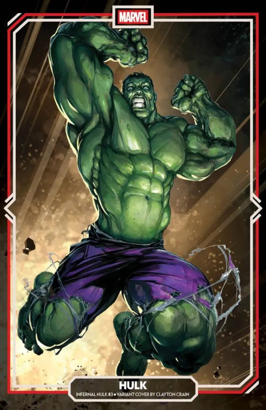 INFERNAL HULK #3 CLAYTON CRAIN VAR