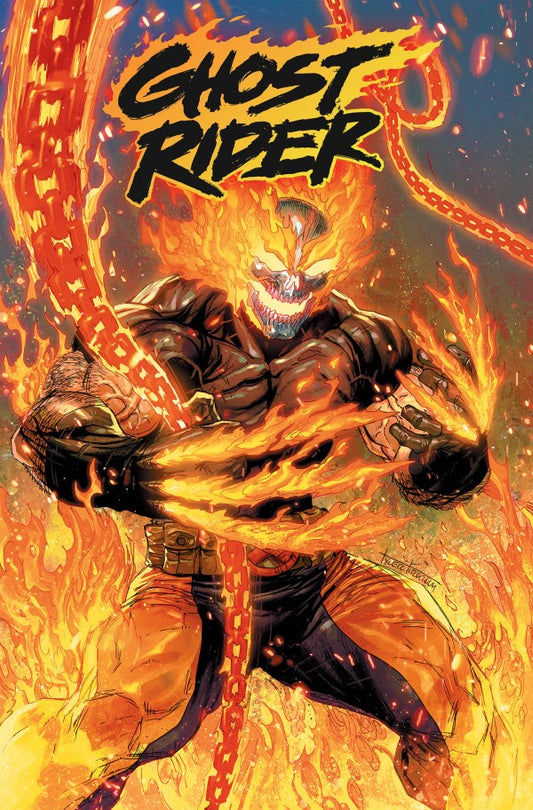 GHOST RIDER BY BENJAMIN PERCY OMNIBUS RYAN STEGMAN CVR (HC)