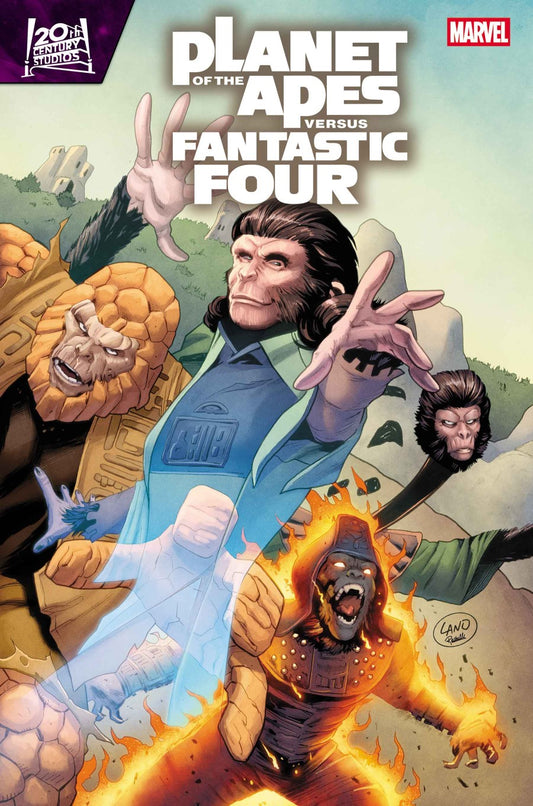 PLANET OF THE APES VS. FANTASTIC FOUR #2 MAIN CVR