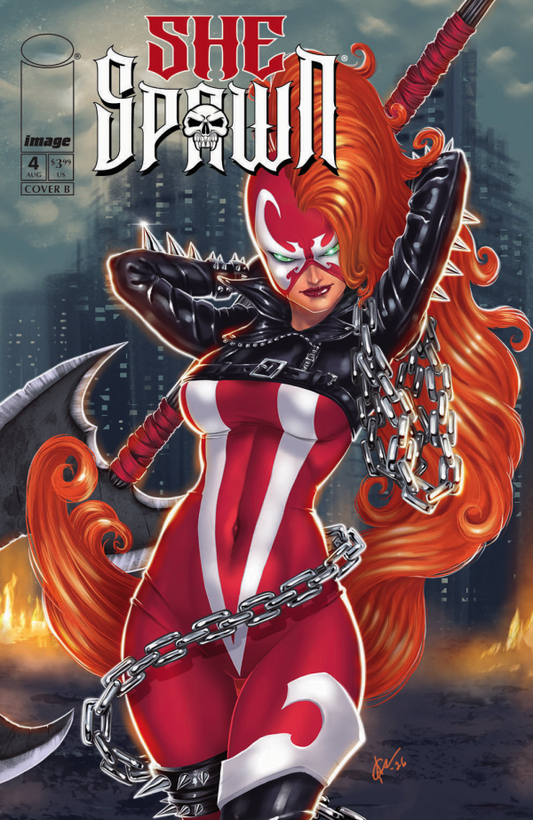 SHE-SPAWN #4 (OF 5) CVR B DAVE HARRIGAN VAR