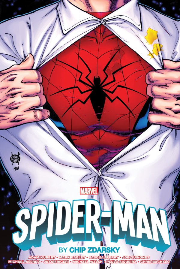 SPIDER-MAN BY CHIP ZDARSKY OMNIBUS ADAM KUBERT COVER [NEW PRINTING] (HC)