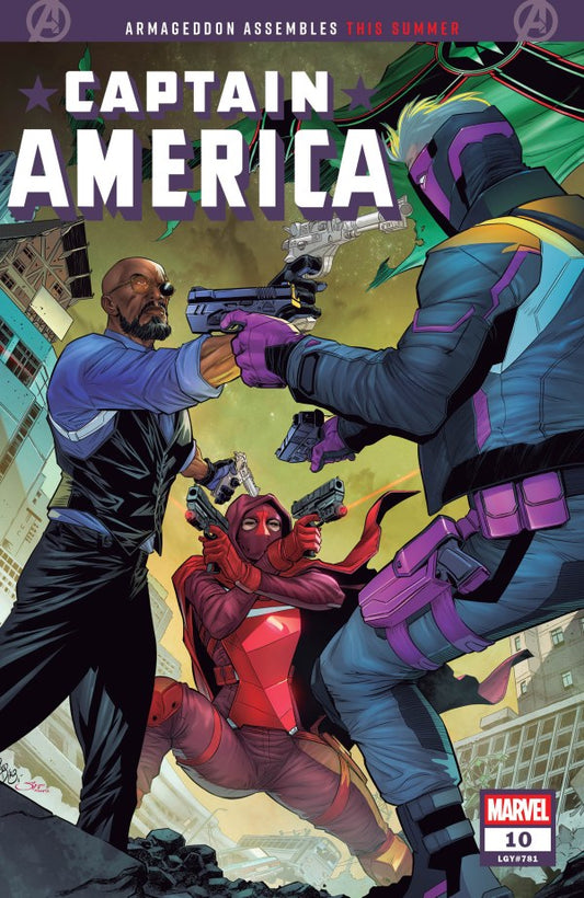 CAPTAIN AMERICA #10 PACO DIAZ VAR