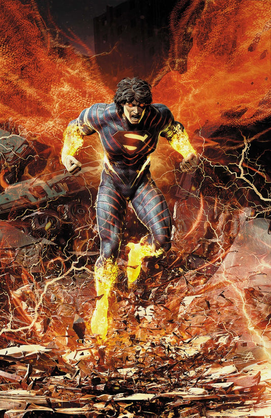ABSOLUTE SUPERMAN #25 CVR G BJORN BARENDS DC SHOWCASE WRAPAROUND FOIL VAR