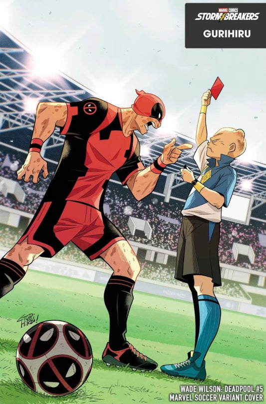 WADE WILSON: DEADPOOL #5 GURIHIRU MARVEL SOCCER VAR