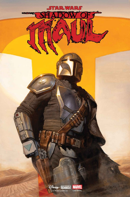 STAR WARS: SHADOW OF MAUL #2 E.M. GIST MANDALORIAN & GROGU VAR
