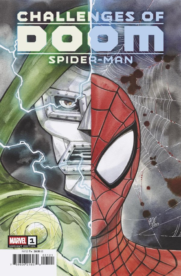CHALLENGES OF DOOM: SPIDER-MAN #1 PEACH MOMOKO VAR