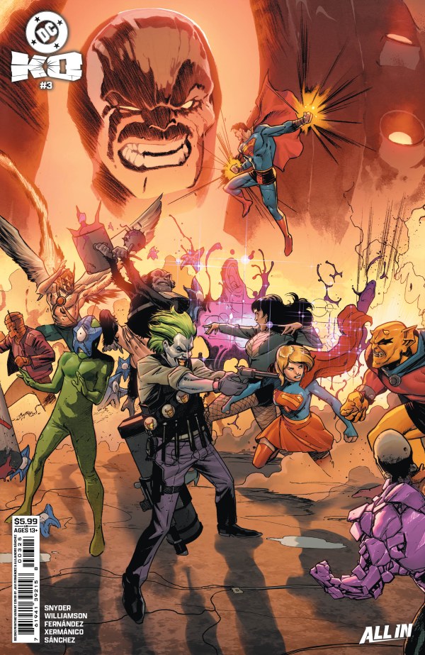 DC K.O. #1 - #5 (SET OF 5) JAVI FERNANDEZ CONNECTING VAR
