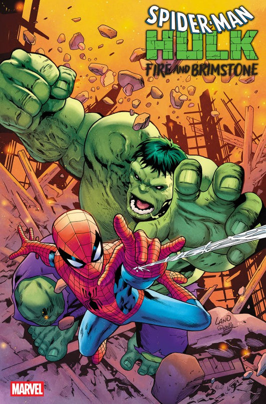 SPIDER-MAN/HULK: FIRE AND BRIMSTONE #2 GREG LAND VAR