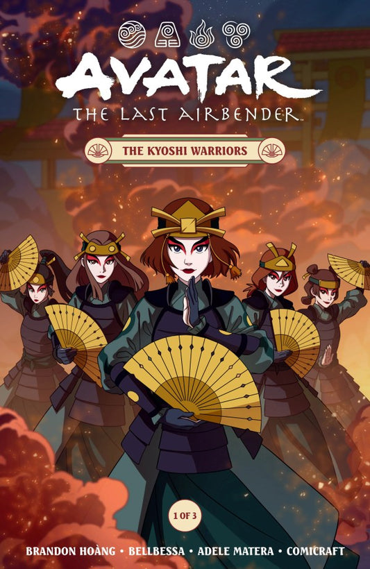 AVATAR: THE LAST AIRBENDER--THE KYOSHI WARRIORS #1 MAIN CVR