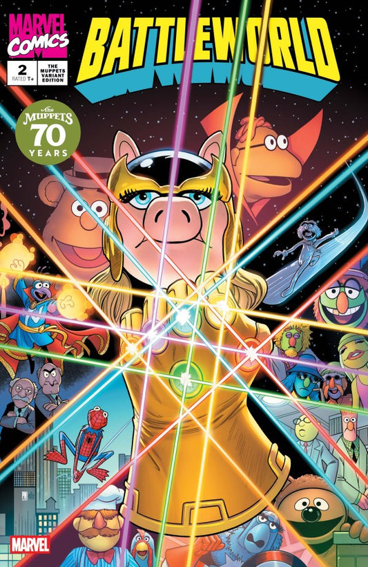 BATTLEWORLD #2 PACO MEDINA MUPPETS VAR