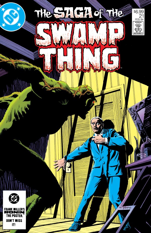 SAGA OF THE SWAMP THING #21 FACSIMILE EDITION CVR C TOM YEATES FOIL VAR