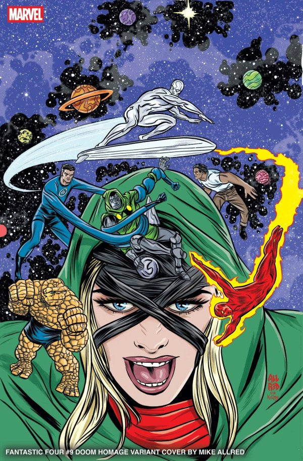 FANTASTIC FOUR #9 MIKE ALLRED DOOM HOMAGE VAR