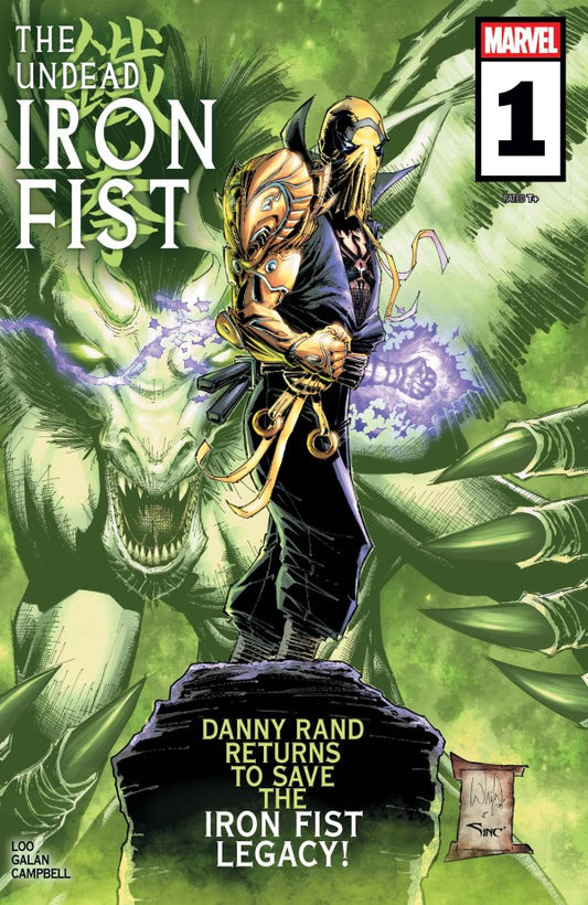 THE UNDEAD IRON FIST #1 MAIN CVR