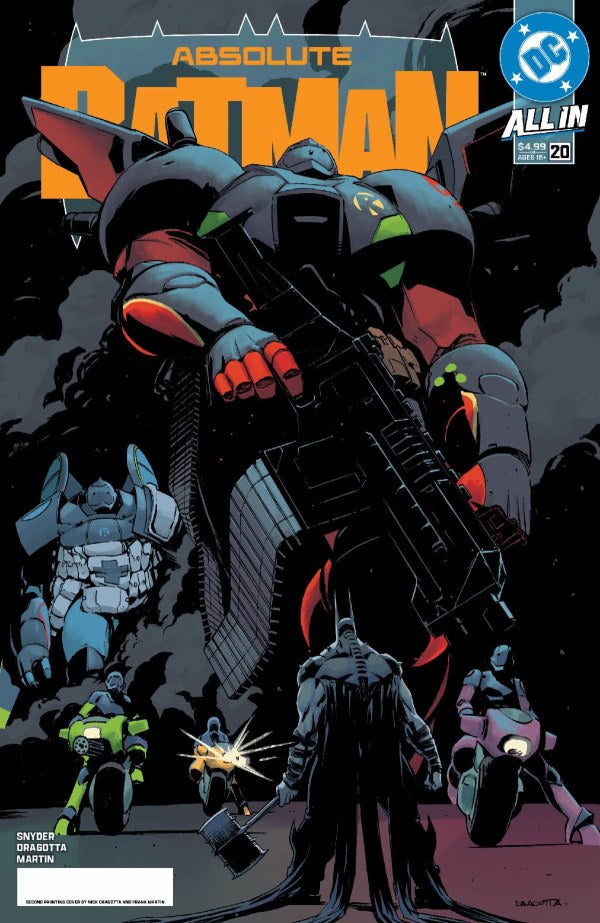 ABSOLUTE BATMAN #20 CVR A NICK DRAGOTTA SECOND PRINTING
