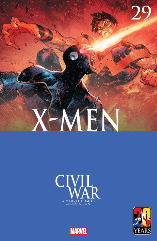 X-MEN #29 DIKE RUAN CIVIL WAR CELEBERATION VAR