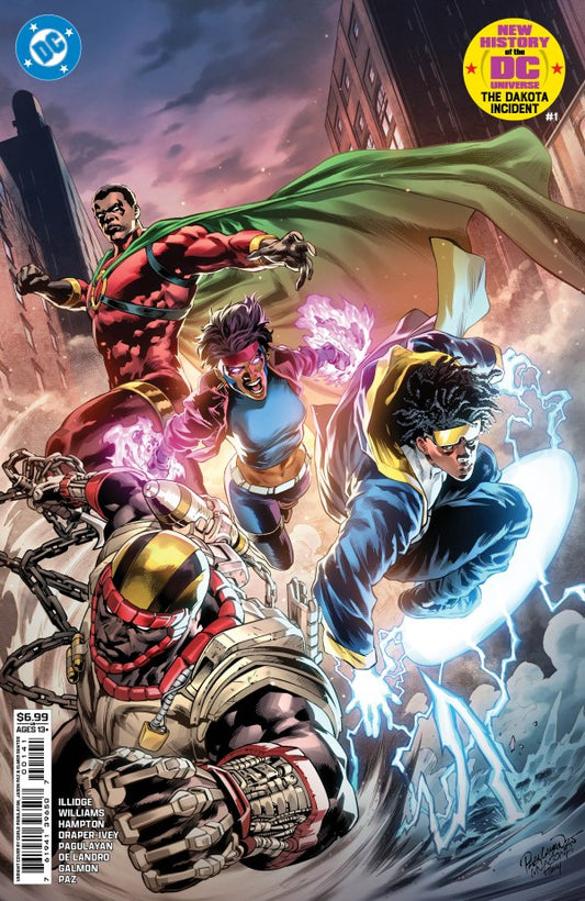 NEW HISTORY OF THE DC UNIVERSE THE DAKOTA INCIDENT #1 (ONE SHOT) CVR D CARLO PAGULAYAN CARD STOCK VAR