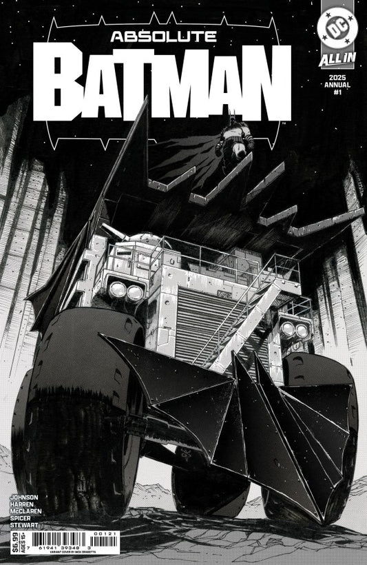 ABSOLUTE BATMAN 2025 ANNUAL #1 (ONE SHOT) CVR B NICK DRAGOTTA CARD STOCK VAR