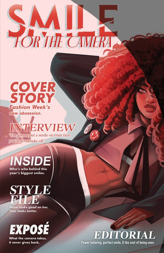 SMILE: FOR THE CAMERA #4 BOO FASHION MAGAZINE VAR
