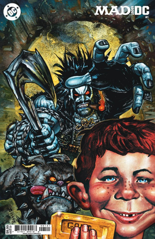 MAD ABOUT DC #1 (ONE SHOT) CVR B SIMON BISLEY CARD STOCK VAR