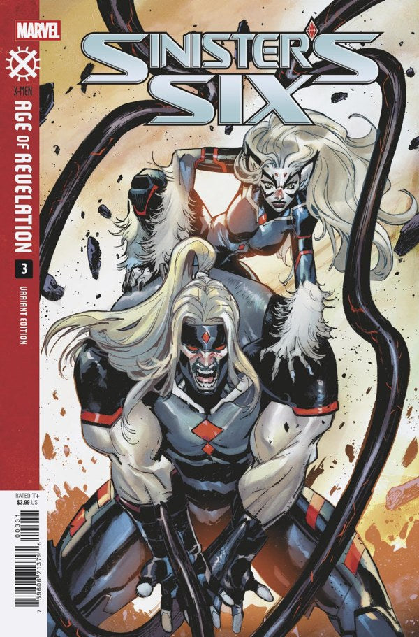 SINISTER'S SIX #3 [AOR] MATTEO LOLLI VAR