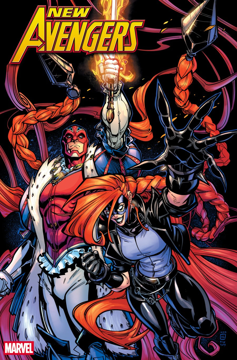 NEW AVENGERS #7 CHAD HARDIN VAR