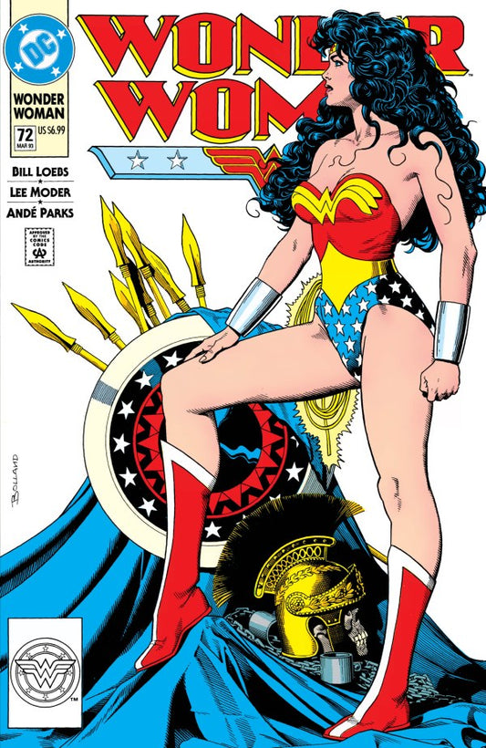 WONDER WOMAN #72 FACSIMILE EDITION CVR D BRIAN BOLLAND FOIL VAR
