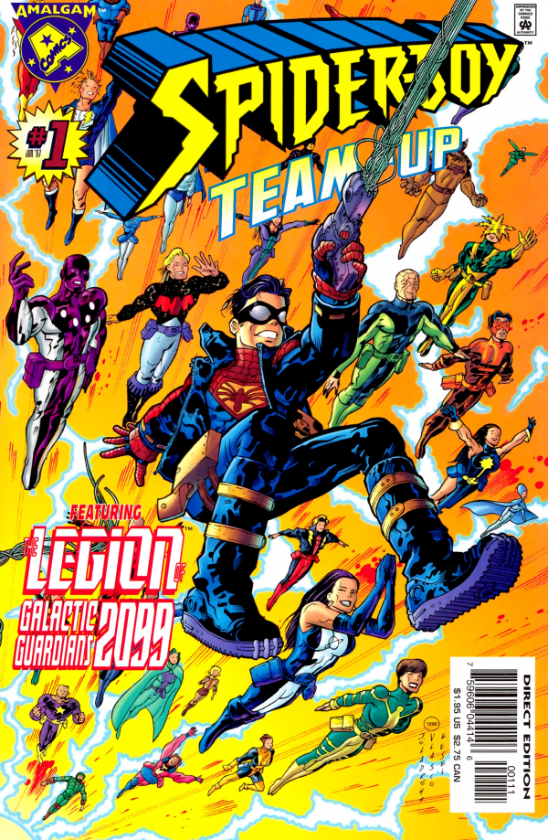 MARVEL/DC: SPIDER-BOY TEAM-UP #1 FACSIMILE EDITION MAIN CVR