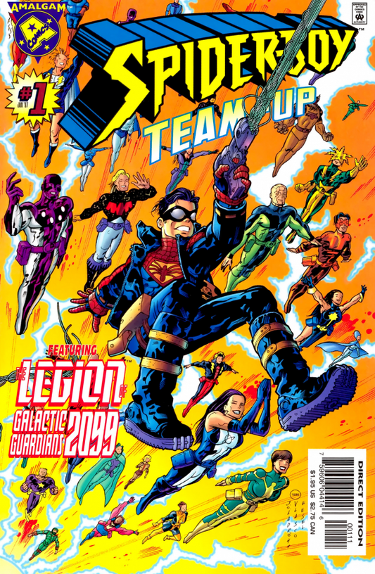 MARVEL/DC: SPIDER-BOY TEAM-UP #1 FACSIMILE EDITION MAIN CVR