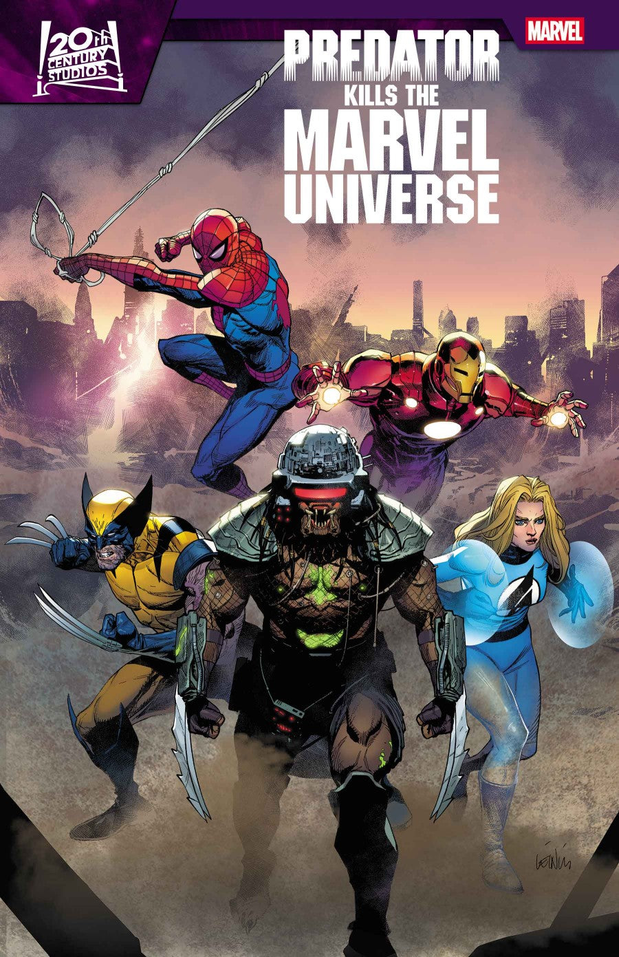 PREDATOR KILLS THE MARVEL UNIVERSE #5 MAIN CVR