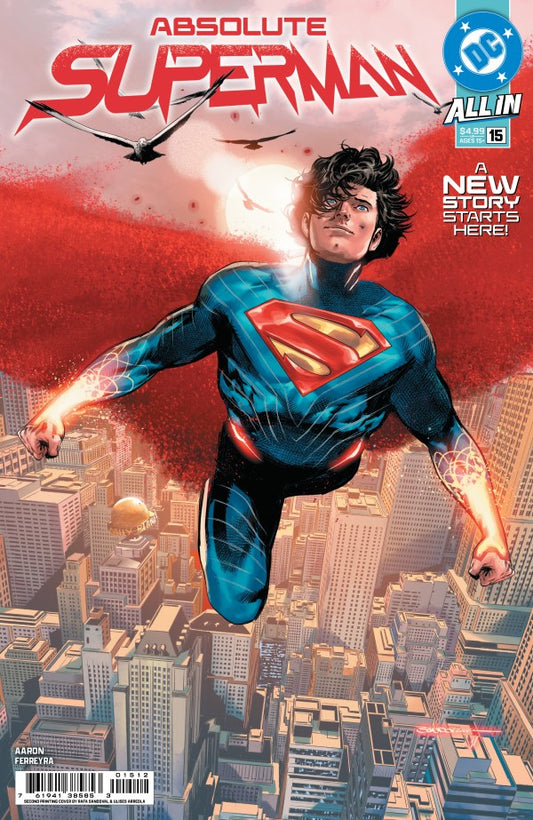 ABSOLUTE SUPERMAN #15 SECOND PRINTING CVR A RAFA SANDOVAL