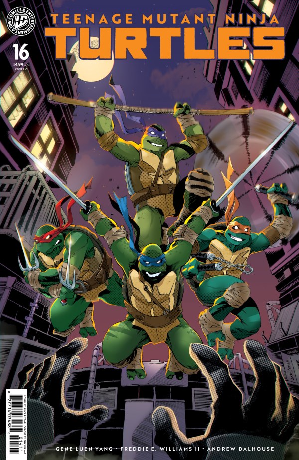 TEENAGE MUTANT NINJA TURTLES #16 PIZZARI VAR