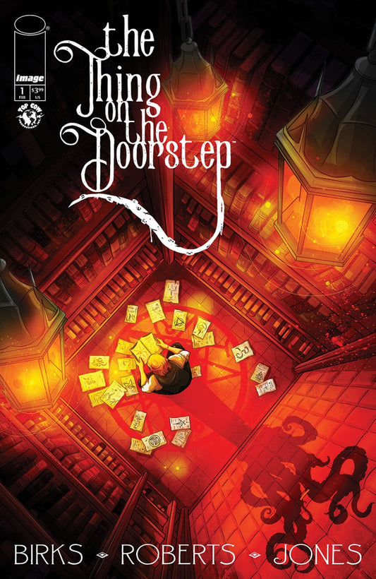 THE THING ON THE DOORSTEP #1 (OF 5) CVR B LYNDON WHITE VAR