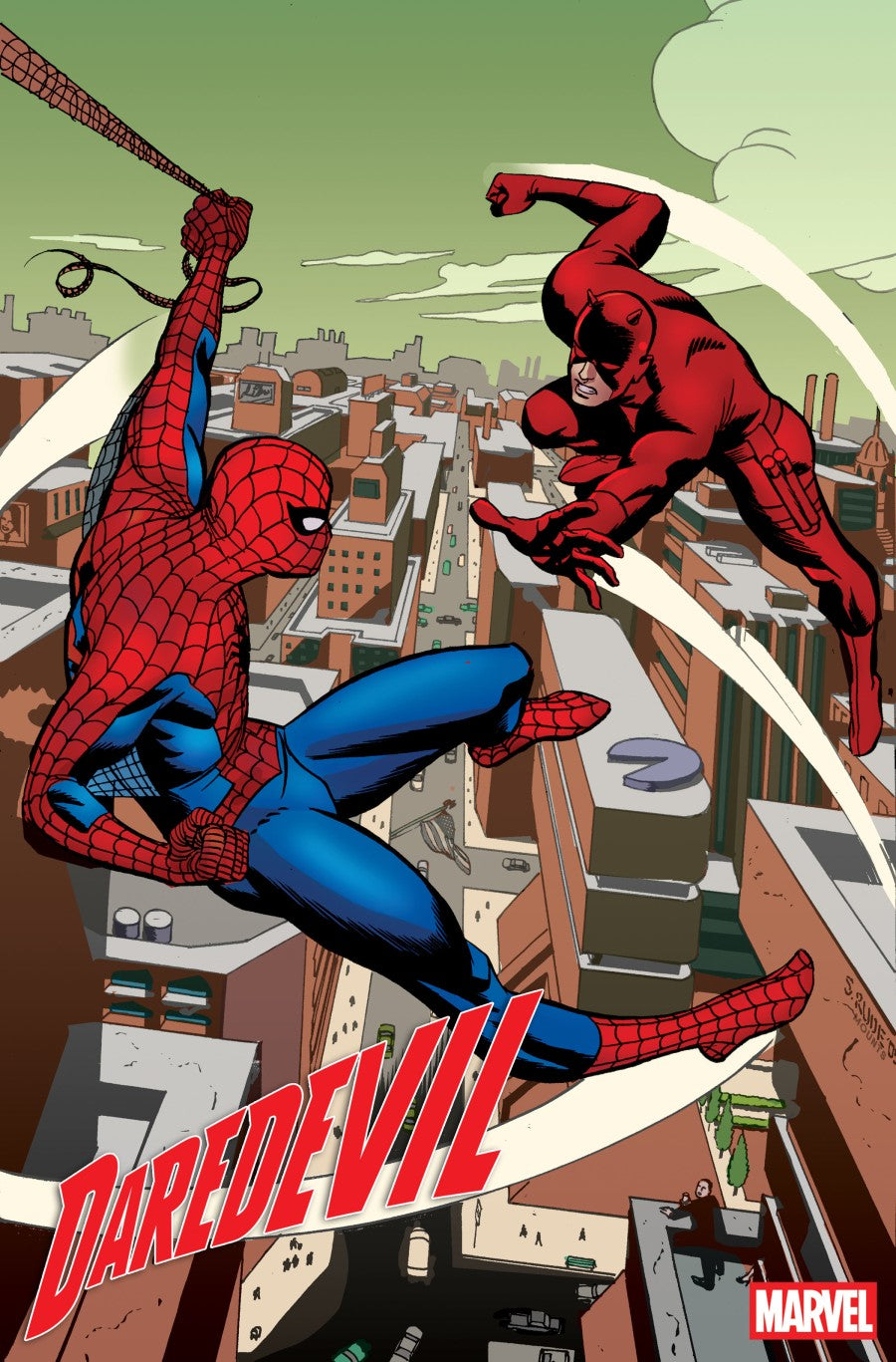 DAREDEVIL #2 STEVE RUDE VAR