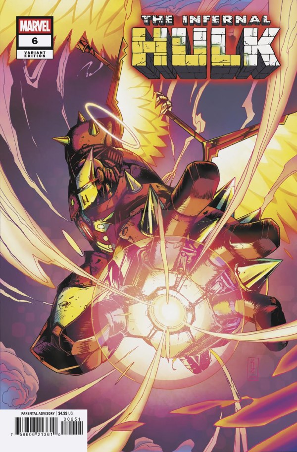 INFERNAL HULK #6 KEI ZAMA HELLBUSTER ARMOR VAR