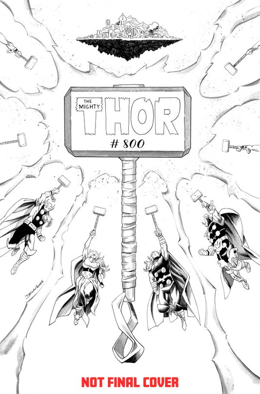 THOR #800 DECLAN SHALVEY FOIL VARIANT