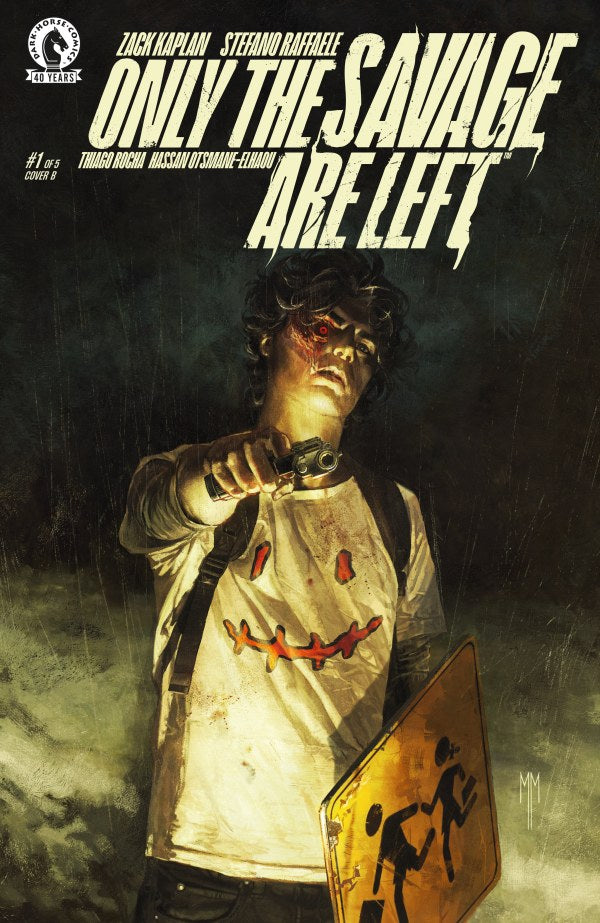ONLY THE SAVAGE ARE LEFT #1 MARCO MAZTRAZZO VAR