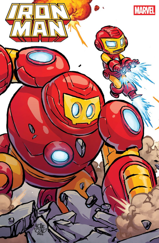 IRON MAN #3 SKOTTIE YOUNG 4-PART CONNECTING VAR