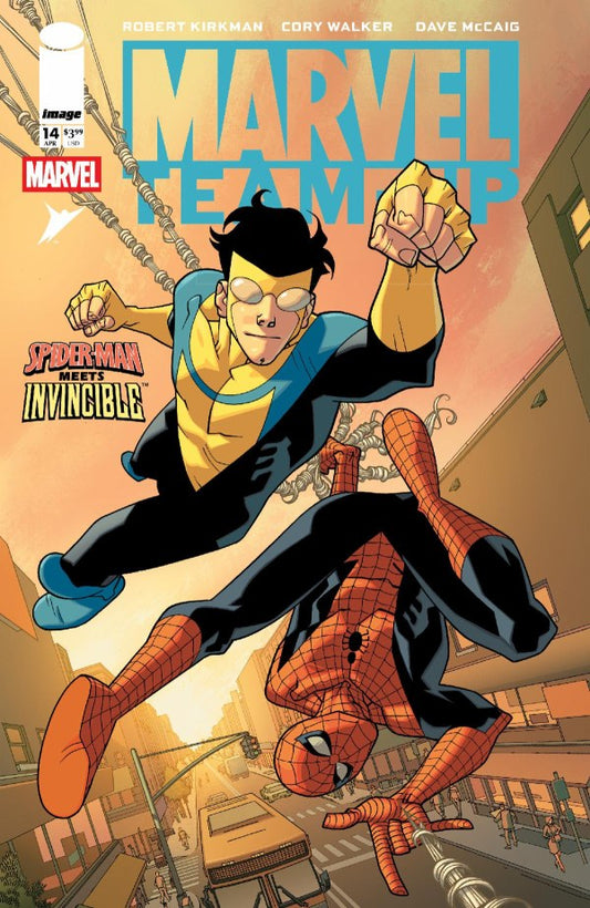 MARVEL TEAMUP #14 FACSIMILE EDITION CVR A CORY WALKER & DAVE MCCAIG