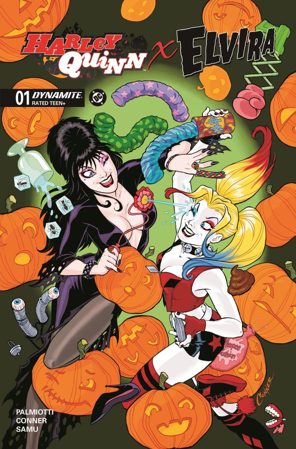 HARLEY QUINN X ELVIRA #1 CVR A AMANDA CONNER