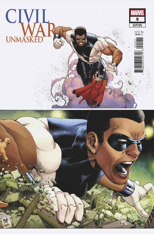 CIVIL WAR: UNMASKED #5 PAULO SIQUEIRA 5-PART CONNECTING VAR