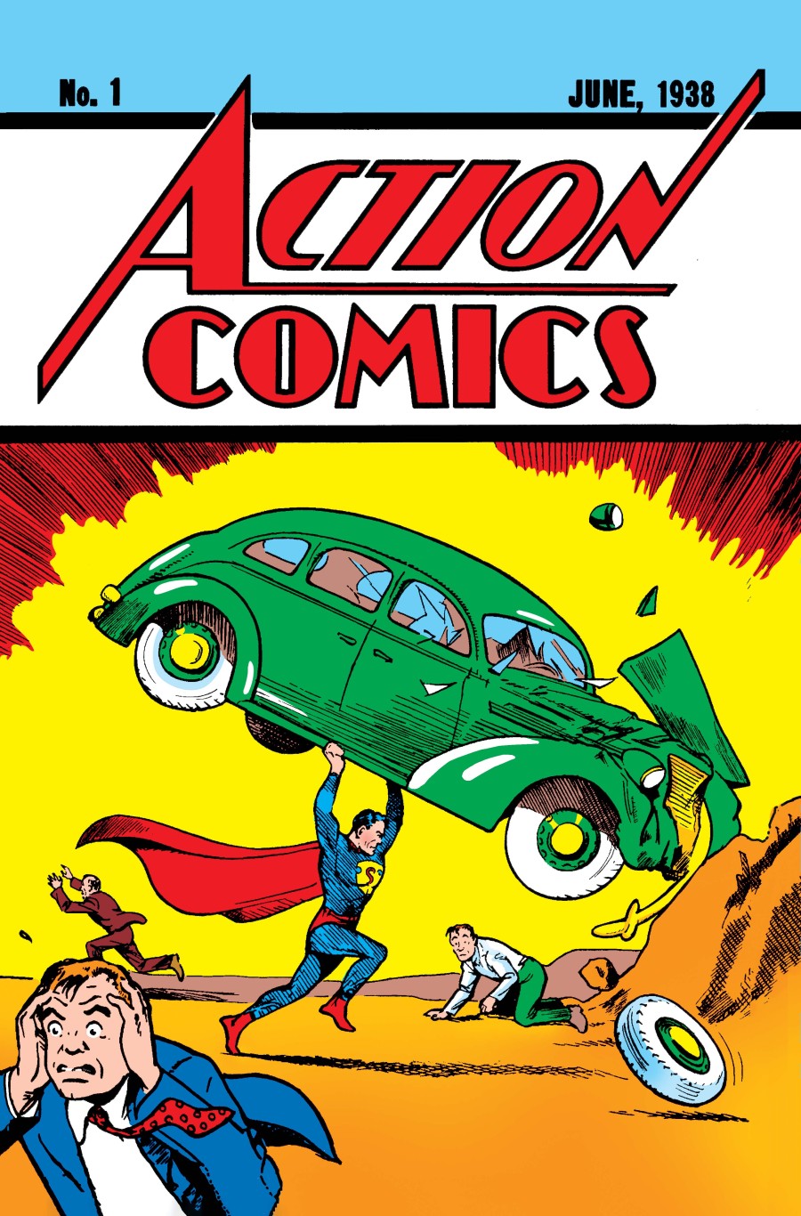 ACTION COMICS #1 FACSIMILE EDITION CVR C JOE SHUSTER FOIL VAR (2026)