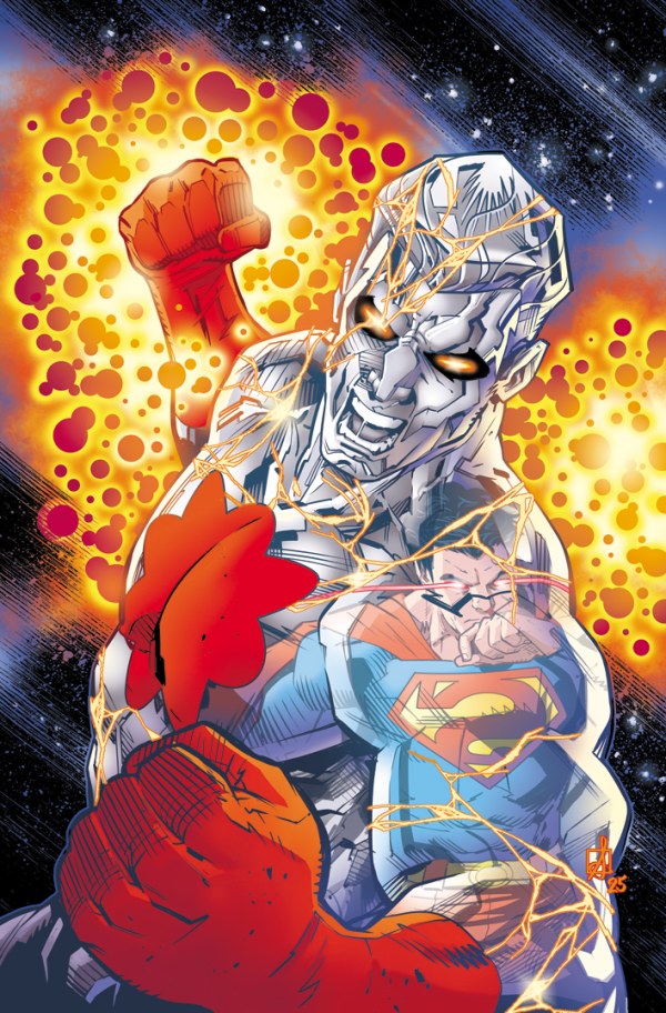 DC K.O. SUPERMAN VS CAPTAIN ATOM #1 (ONE SHOT) CVR E SEAN IZAAKSE CARD STOCK VAR