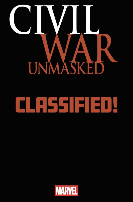 CIVIL WAR: UNMASKED #2 CLASSIFIED ARTIST MAGIC: THE GATHERING VAR
