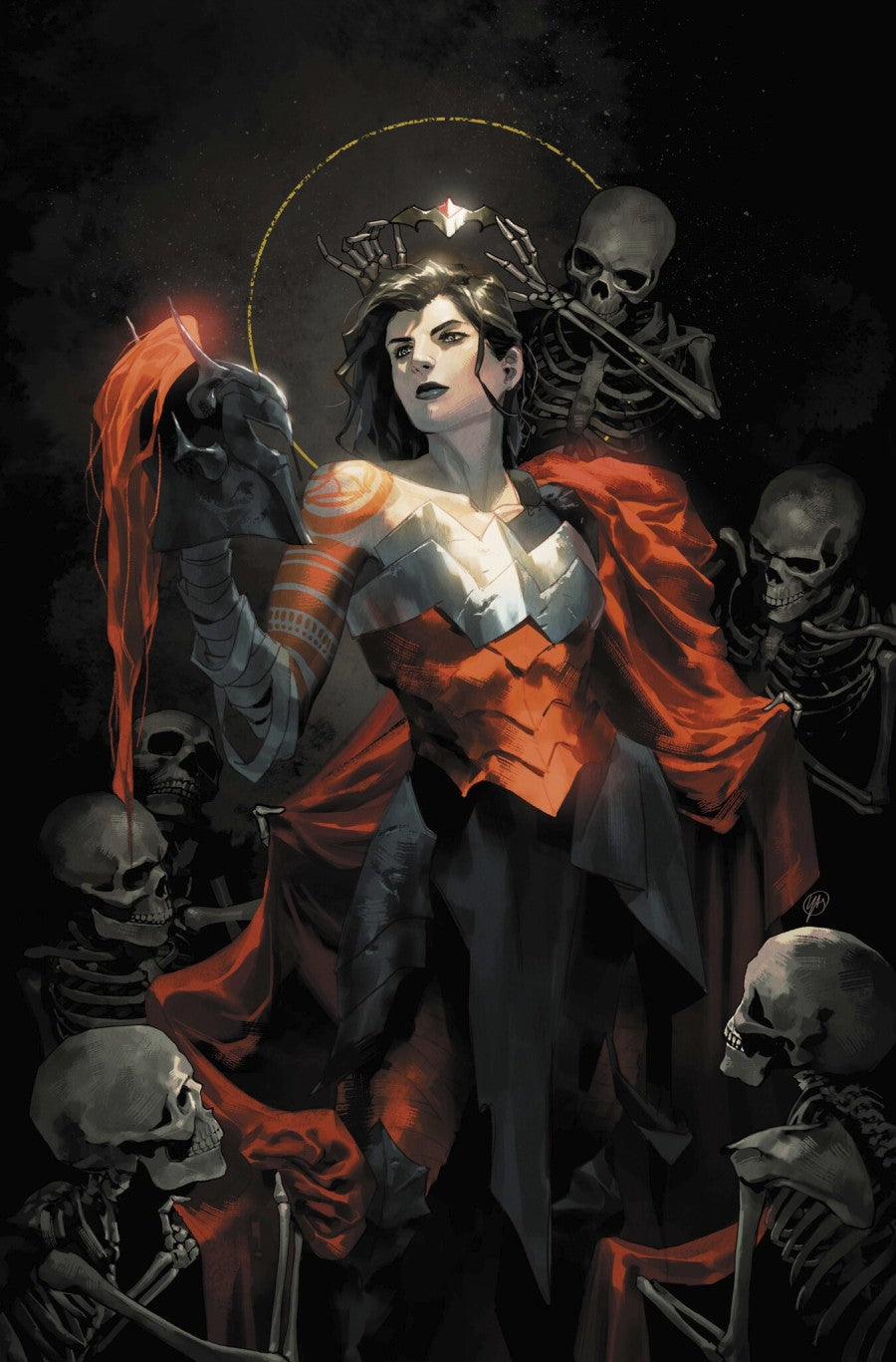 ABSOLUTE WONDER WOMAN #18 CVR D YASMINE PUTRI CARD STOCK VAR